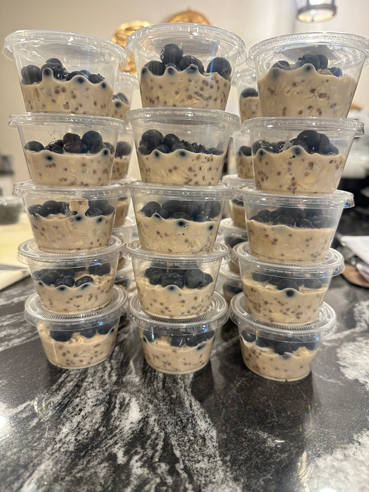 High Protein Overnight Oats GF, VG